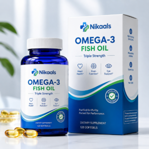 Nikaals Triple Strength Omega-3 Fish Oil Softgels by Nikaals