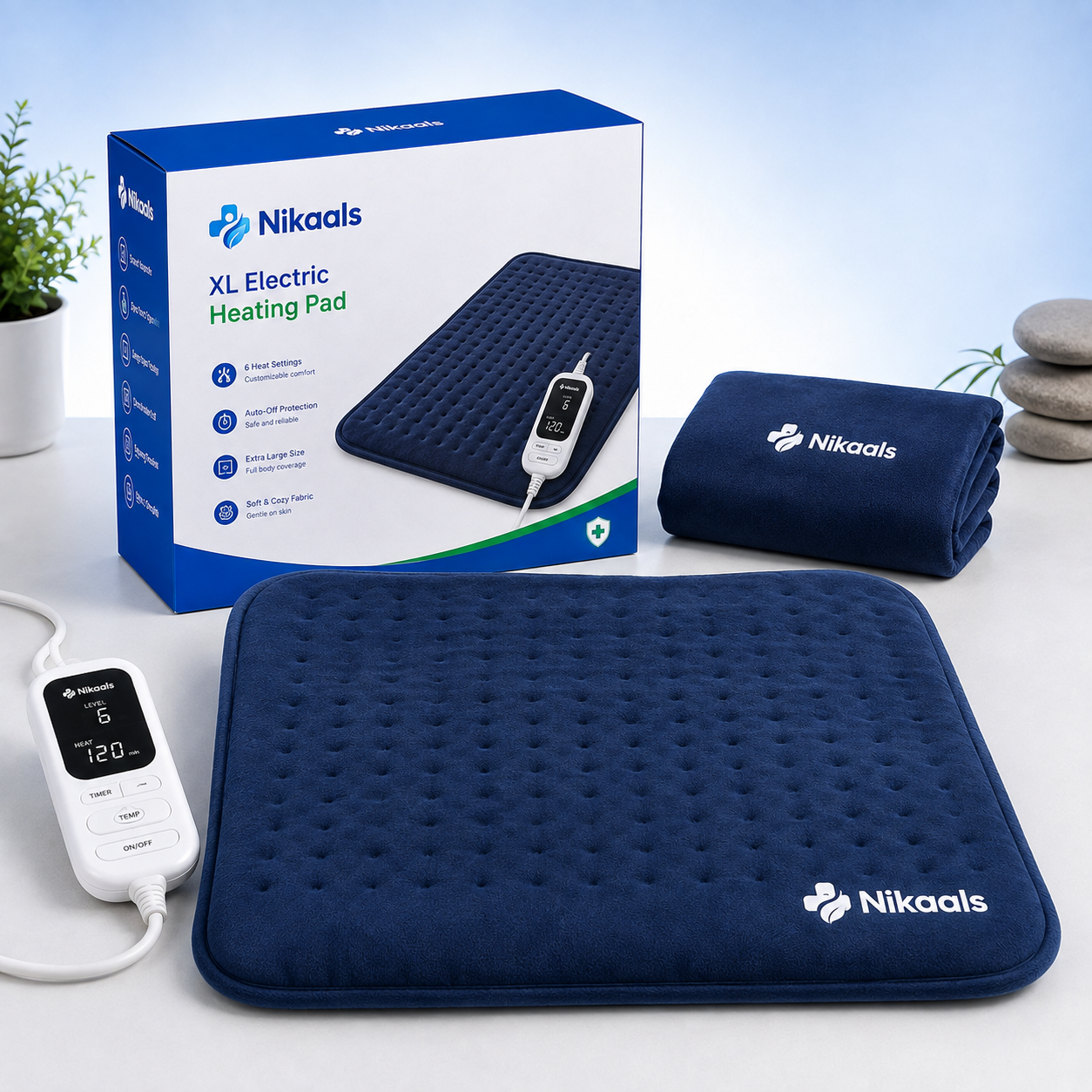 Nikaals XL Electric Heating Pad by Nikaals